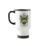 Clercq Family Crest mugs