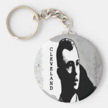 Cleveland Baseball Keychain