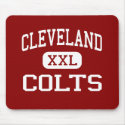 Cleveland - Colts - Middle - Albuquerque mousepads