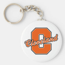 Cleveland Letter Key Chain