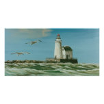 Cleveland Main Lighthouse 1998 photo cards