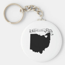 Cleveland Ohio Keychain