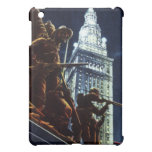 Cleveland Ohio Terminal Tower Building at Night Cover For The iPad Mini