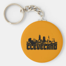 Cleveland Skyline Keychains