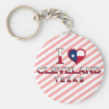 Cleveland, Texas Keychains