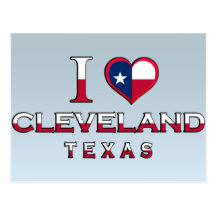 Cleveland, Texas Post Card