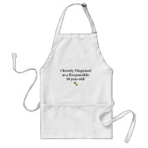 Cleverly Disguised 50! Apron