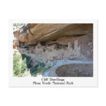 Cliff Dwellings Postcard