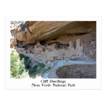 Cliff Dwellings Postcard