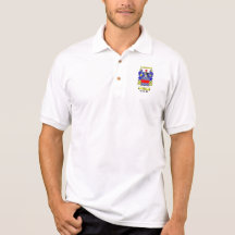 clifford crest front pocket polo t-shirt