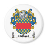 Clifford Family Crest magnets