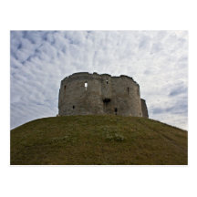 Clifford's Tower - York, England Postcard