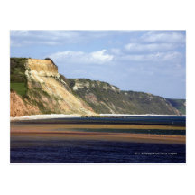 Cliffs Along Jurassic Coast Postcards
