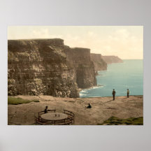 Cliffs at Moher, County Clare Print
