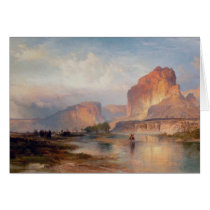 Cliffs of Green River - 1874 Greeting Cards