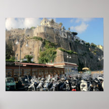 Cliffs of Sorrento Poster