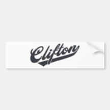 Clifton Bumper Stickers