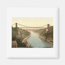 Clifton Suspension Bridge II, Bristol, England Refrigerator Magnets