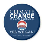 Climate Change - Yes We Can Obama Parody Magnet