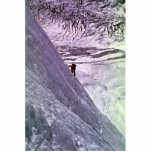 Climber on south face of Annapurna, 5800 metres, N Acrylic Cut Out
