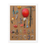 Climbers equipment -- postcard