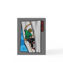 Climbing Granite Card