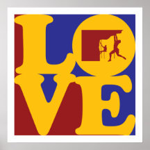 Climbing Love Print