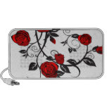 Climbing Red Roses Notebook Speakers