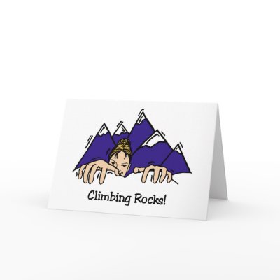 Climbing Rocks Cards