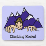 Climbing Rocks Mousepad