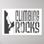 Climbing Rocks Posters