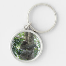 Climbing Sloth Keychain