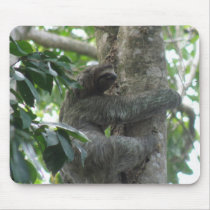 Climbing Sloth Mouse Pad