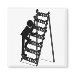 Climbing the Ladder of Success Magnet