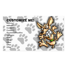 Cling Chihuahua Dog Business Card