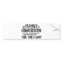 Clingy Bumper Stickers