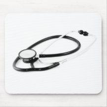 Clinical Stethoscope Mouse Pad