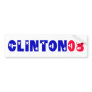 Clinton 08 bumper sticker