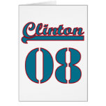 Clinton 2008 cards
