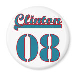 Clinton 2008 magnets