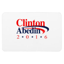 CLINTON ABEDIN 2016 FLEXIBLE MAGNETS