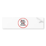 Clinton - Bush Bumper Sticker bumper stickers