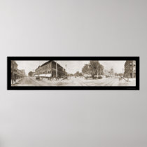 Clinton, Iowa Photo 1907 Poster