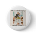 Clinton-Lies on Platter Button