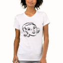 Clip art Woman t-shirts