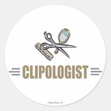 clip round stickers