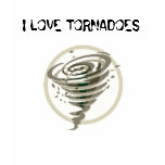 ClipArt_Tornado, I LOVE TORNADOES t-shirts