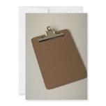 Clipboard Photo invitations