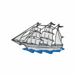 Clipper Ship embroidered shirts