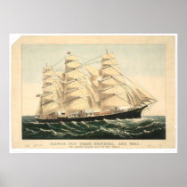 Clipper ship "Three Brothers" (0406A)